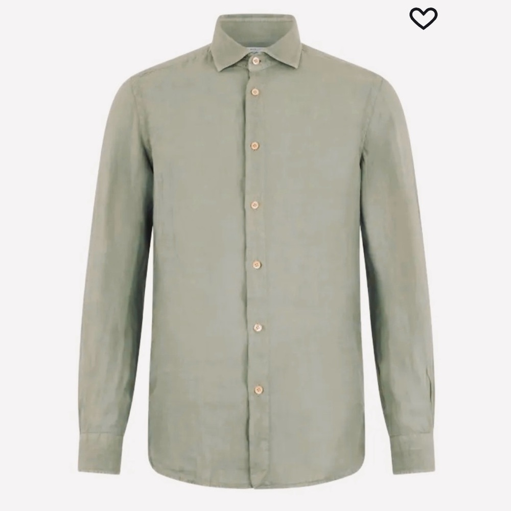 Boglioli Olive Green Men's Shirt